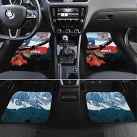 Chile Fiestas Patrias Car Mats Andean Condor Andes Mountains - Wonder Print Shop