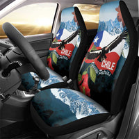 Chile Fiestas Patrias Car Seat Cover Andean Condor Andes Mountains - Wonder Print Shop