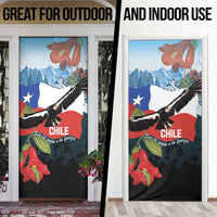 Chile Fiestas Patrias Door Cover Andean Condor Andes Mountains - Wonder Print Shop