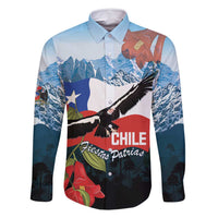 Chile Fiestas Patrias Family Matching Summer Maxi Dress and Hawaiian Shirt Andean Condor Andes Mountains - Wonder Print Shop
