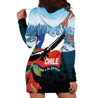 Chile Fiestas Patrias Hoodie Dress Andean Condor Andes Mountains - Wonder Print Shop