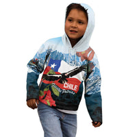 Chile Fiestas Patrias Kid Hoodie Andean Condor Andes Mountains - Wonder Print Shop