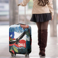 Chile Fiestas Patrias Luggage Cover Andean Condor Andes Mountains - Wonder Print Shop