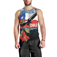 Chile Fiestas Patrias Men Tank Top Andean Condor Andes Mountains - Wonder Print Shop