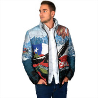 Chile Fiestas Patrias Padded Jacket Andean Condor Andes Mountains - Wonder Print Shop