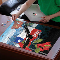Chile Fiestas Patrias Puzzle Andean Condor Andes Mountains - Wonder Print Shop