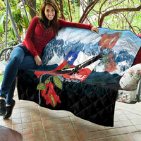 Chile Fiestas Patrias Quilt Andean Condor Andes Mountains - Wonder Print Shop