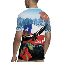 Chile Fiestas Patrias Rugby Jersey Andean Condor Andes Mountains - Wonder Print Shop