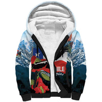 Chile Fiestas Patrias Sherpa Hoodie Andean Condor Andes Mountains - Wonder Print Shop