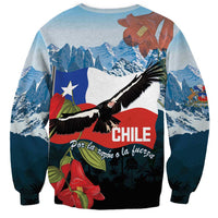 Chile Fiestas Patrias Sweatshirt Andean Condor Andes Mountains - Wonder Print Shop