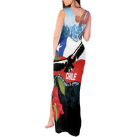 Chile Fiestas Patrias Tank Maxi Dress Andean Condor Andes Mountains - Wonder Print Shop