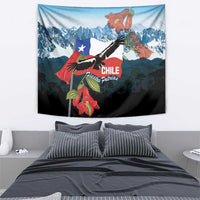 Chile Fiestas Patrias Tapestry Andean Condor Andes Mountains - Wonder Print Shop