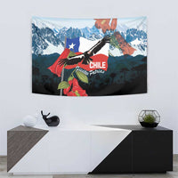 Chile Fiestas Patrias Tapestry Andean Condor Andes Mountains - Wonder Print Shop