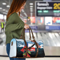 Chile Fiestas Patrias Travel Bag Andean Condor Andes Mountains - Wonder Print Shop