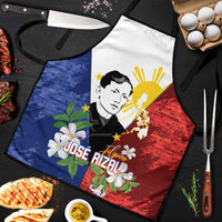 Philippines Rizal Day Apron Filipino Sampaguita Grunge Style - Wonder Print Shop