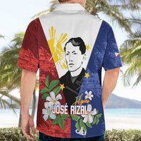 Philippines Rizal Day Hawaiian Shirt Filipino Sampaguita Grunge Style - Wonder Print Shop