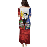 Philippines Rizal Day Puletasi Filipino Sampaguita Grunge Style - Wonder Print Shop