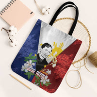Philippines Rizal Day Tote Bag Filipino Sampaguita Grunge Style - Wonder Print Shop
