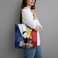Philippines Rizal Day Tote Bag Filipino Sampaguita Grunge Style - Wonder Print Shop