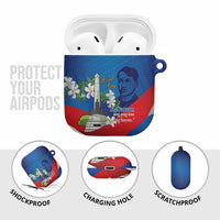 Philippines Rizal Day AirPods Case Filipino Motto Stella Polynesian Pattern - Wonder Print Shop
