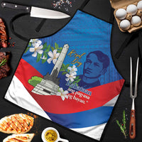 Philippines Rizal Day Apron Filipino Motto Stella Polynesian Pattern - Wonder Print Shop