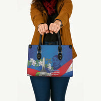 Philippines Rizal Day Leather Bag Filipino Motto Stella Polynesian Pattern - Wonder Print Shop