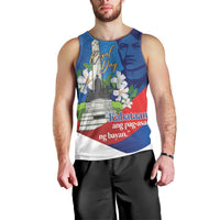Philippines Rizal Day Men Tank Top Filipino Motto Stella Polynesian Pattern - Wonder Print Shop
