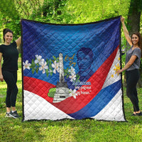 Philippines Rizal Day Quilt Filipino Motto Stella Polynesian Pattern - Wonder Print Shop