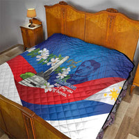 Philippines Rizal Day Quilt Filipino Motto Stella Polynesian Pattern - Wonder Print Shop