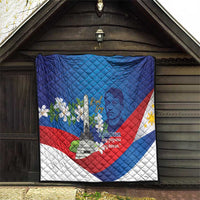 Philippines Rizal Day Quilt Filipino Motto Stella Polynesian Pattern - Wonder Print Shop