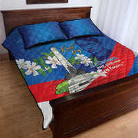 Philippines Rizal Day Quilt Bed Set Filipino Motto Stella Polynesian Pattern - Wonder Print Shop