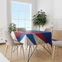 Philippines Rizal Day Tablecloth Filipino Motto Stella Polynesian Pattern - Wonder Print Shop