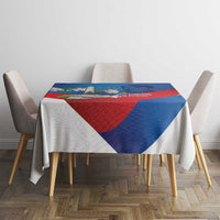 Philippines Rizal Day Tablecloth Filipino Motto Stella Polynesian Pattern - Wonder Print Shop