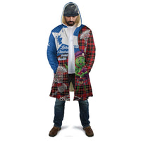 Saint Andrews Day Scotland Cloak Thistle Traditional Bagpipe Tartan Pattern - Wonder Print Shop