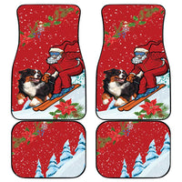 Switzerland Christmas Car Mats Greater Swiss Mountain Dog Santa - Merry Xmas - Wonder Print Shop