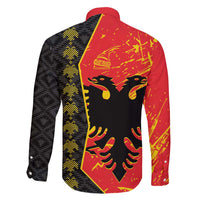 Albania Independence Day Family Matching Short Sleeve Bodycon Dress and Hawaiian Shirt Albanian Proud - Flag Color - Wonder Print Shop