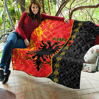 Albania Independence Day Quilt Albanian Proud - Flag Color - Wonder Print Shop
