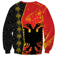 Albania Independence Day Sweatshirt Albanian Proud - Flag Color - Wonder Print Shop