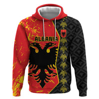 Albania Independence Day Zip Hoodie Albanian Proud - Flag Color - Wonder Print Shop