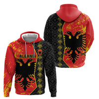 Albania Independence Day Zip Hoodie Albanian Proud - Flag Color - Wonder Print Shop