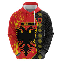 Albania Independence Day Zip Hoodie Albanian Proud - Flag Color - Wonder Print Shop