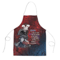 Toussaint Louverture Afro Haiti Apron Haitian Father Grunge Style - Wonder Print Shop