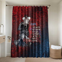 Toussaint Louverture Afro Haiti Bathroom Set Haitian Father Grunge Style - Wonder Print Shop