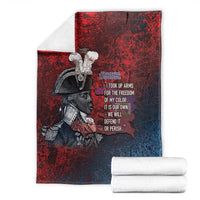 Toussaint Louverture Afro Haiti Blanket Haitian Father Grunge Style - Wonder Print Shop