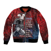 Personalized Toussaint Louverture Afro Haiti Bomber Jacket Haitian Father Grunge Style - Wonder Print Shop