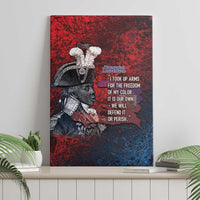 Toussaint Louverture Afro Haiti Canvas Wall Art Haitian Father Grunge Style - Wonder Print Shop