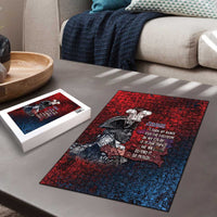 Toussaint Louverture Afro Haiti Puzzle Haitian Father Grunge Style - Wonder Print Shop