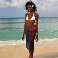 Toussaint Louverture Afro Haiti Sarong Haitian Father Grunge Style - Wonder Print Shop