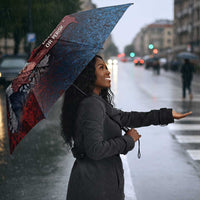 Toussaint Louverture Afro Haiti Umbrella Haitian Father Grunge Style - Wonder Print Shop