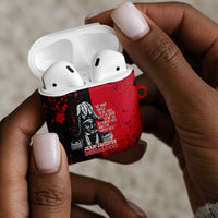 Jean-Jacques Dessalines Afro Haiti AirPods Case Emperor Of First Empire Grunge Style - Wonder Print Shop